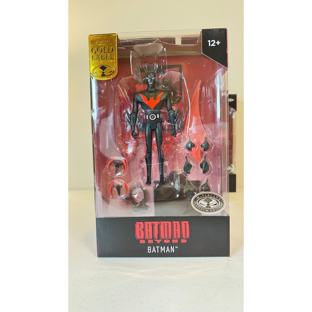 McFarlane DC Multiverse 2024 ANIMATED BATMAN BEYOND FIGURE Gold Platinum Edition